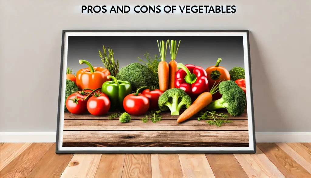 Pros and Cons of vegetable