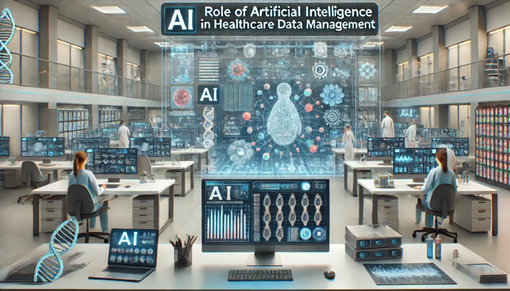 Role of Artificial Intelligence in Healthcare Data Management